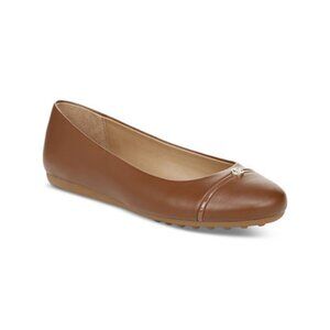 Giani Bernini Agnness Women’s Ballet Flats Brown Faux Leather - 8.5M